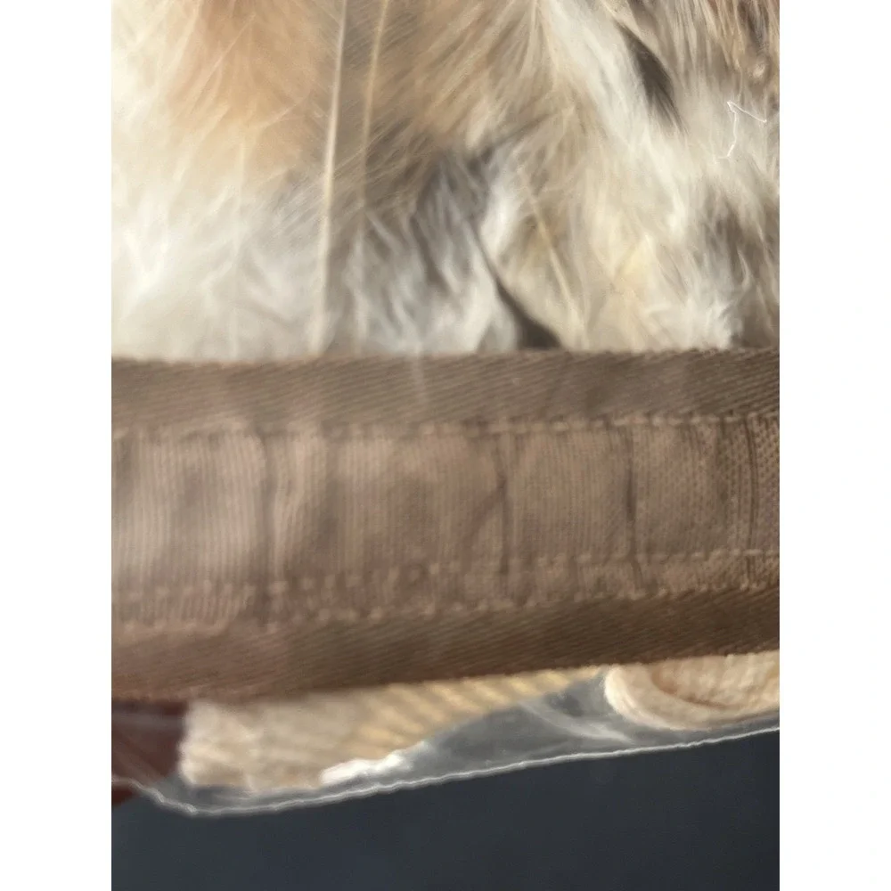 Neutral Feather Head Brown Kids Earthy Granola Boho Indie Hippie Festival Chic